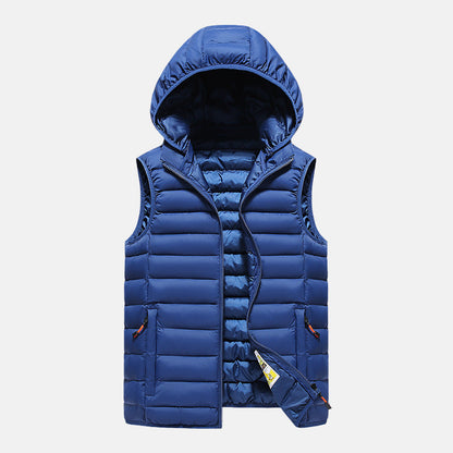 Warm Padded Mens Waistcoat Coat - EasyApparels