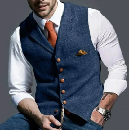 Smart Mens Vest - Vossary