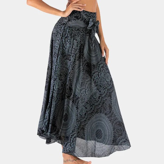 Flowy Long Skirt For Ladies