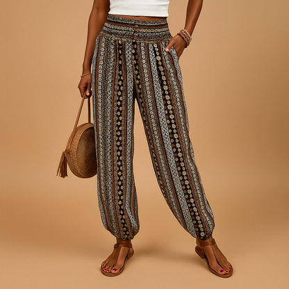 Comfortable Wide Leg Women's Pants - Vossary