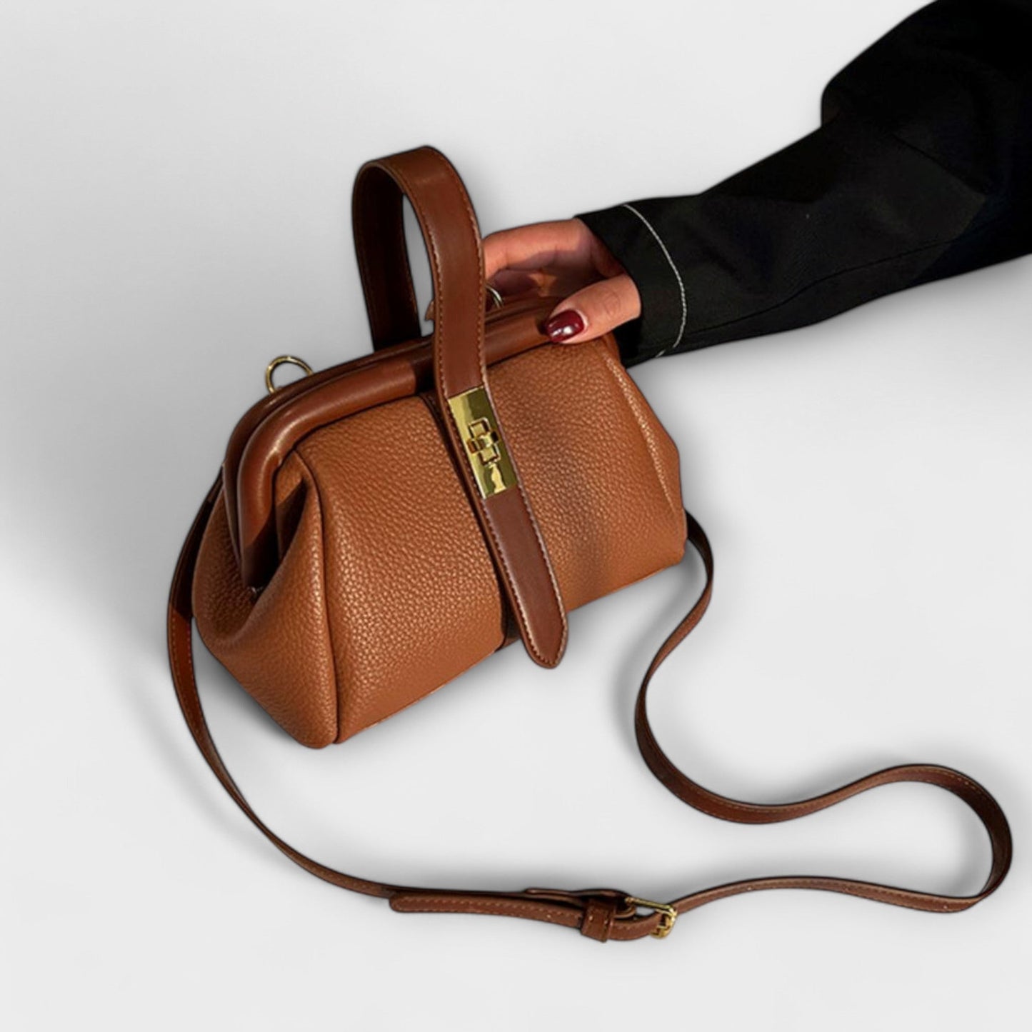 Classic Cotton Small Shoulder Bag for Daily Use