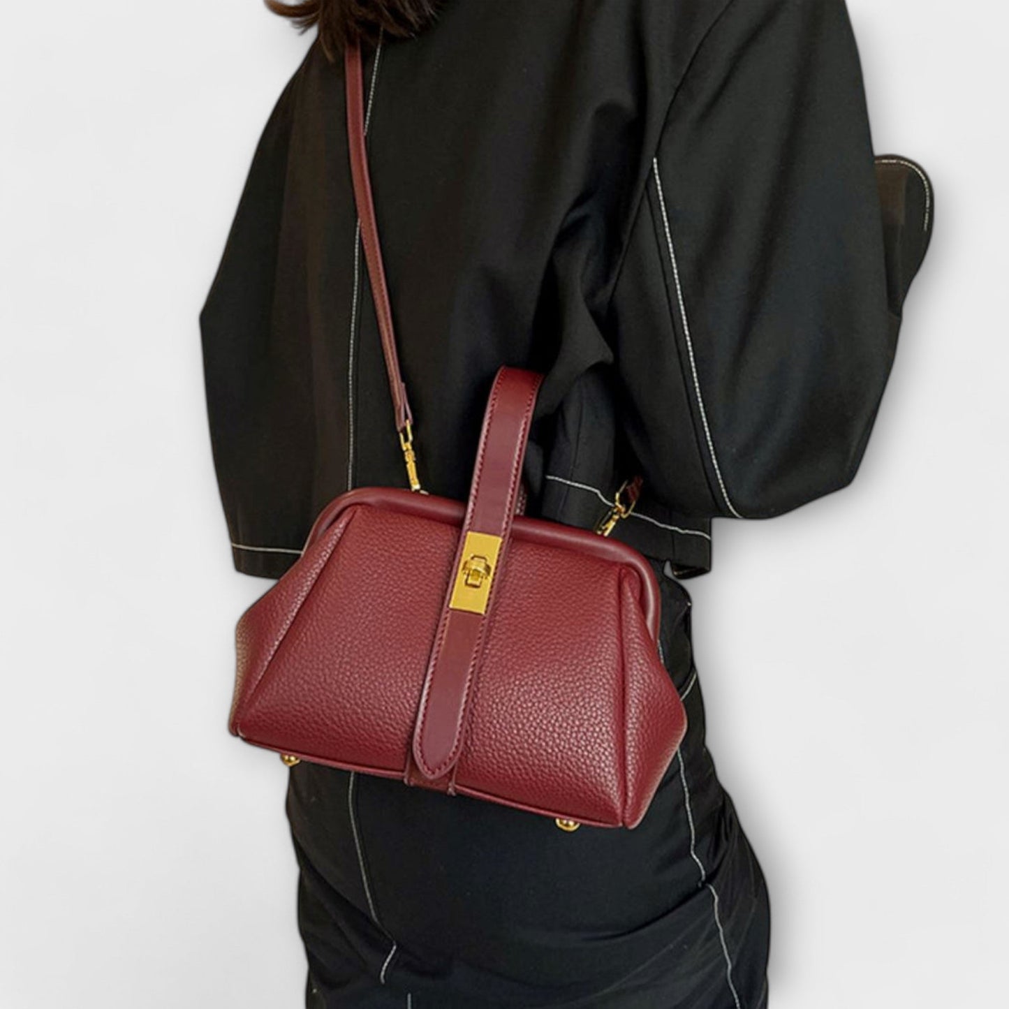 Classic Cotton Small Shoulder Bag for Daily Use