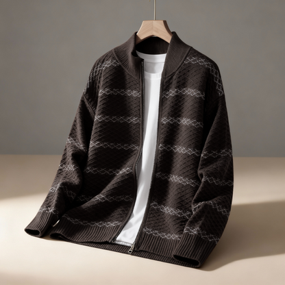 Warm Zip Up Sweater Cardigan
