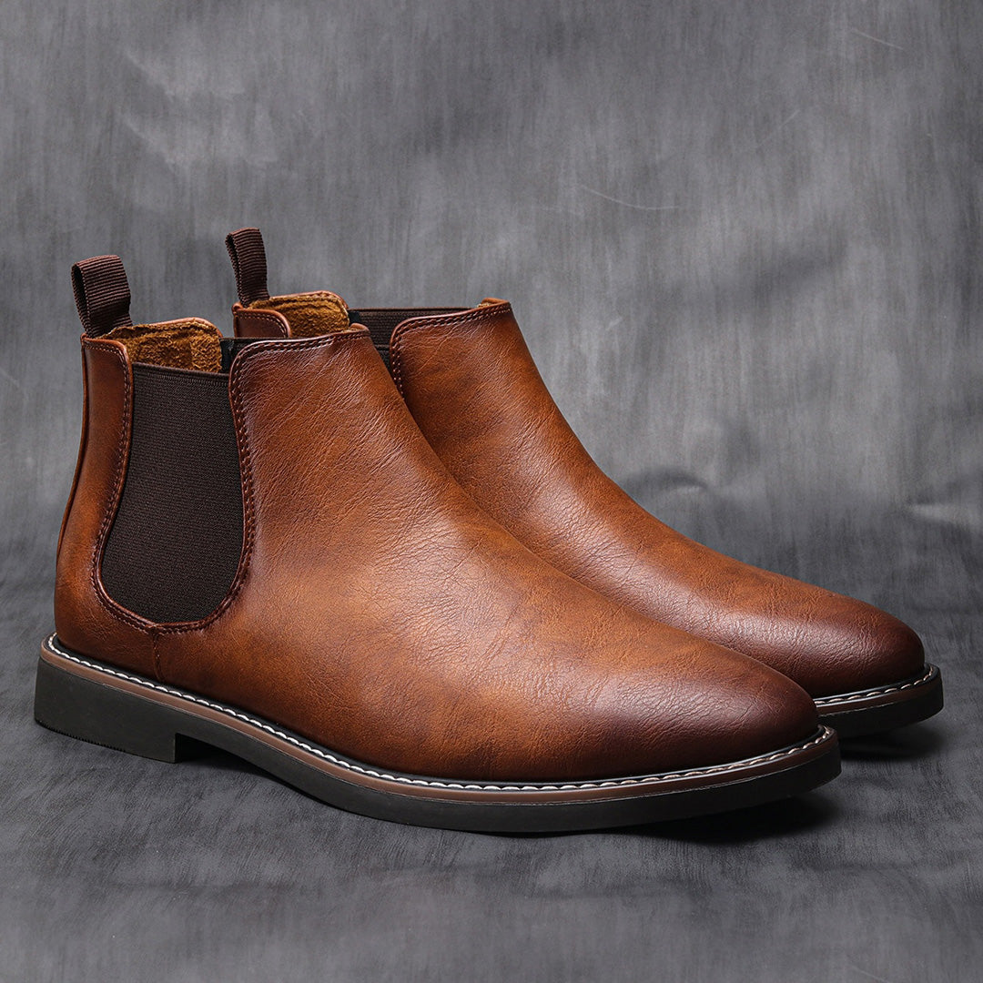 Men's Classic Chelsea Boots Comfortable Ankle Boots