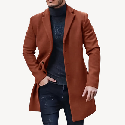Slim Fit Waterproof Trench Coat