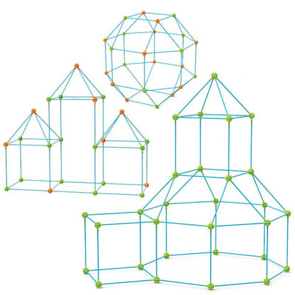 Build Your Own Tent Adventure - TentMaster-68 pieces-Nora Luxe