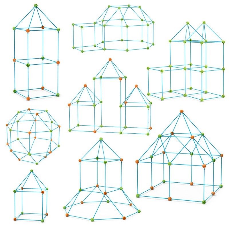 Build Your Own Tent Adventure - TentMaster-68 pieces-Nora Luxe
