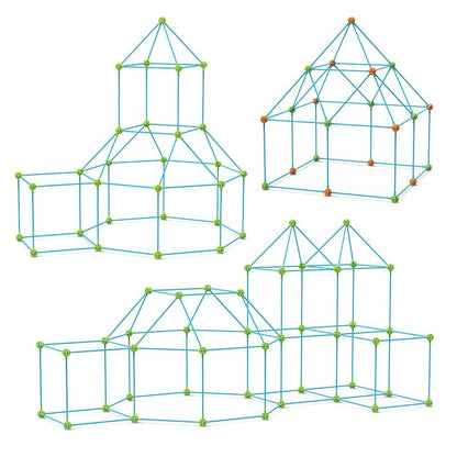 Build Your Own Tent Adventure - TentMaster-68 pieces-Nora Luxe
