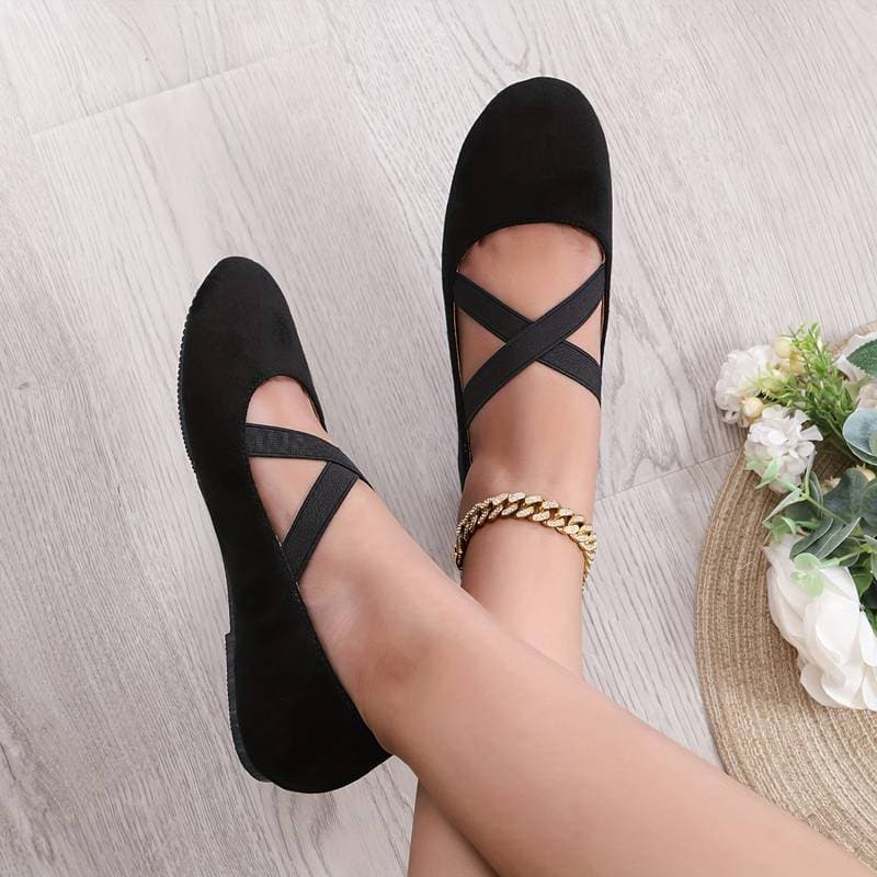 Comfortable Womens Slip On Ballet Flats