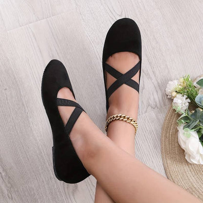 Comfortable Womens Slip On Ballet Flats