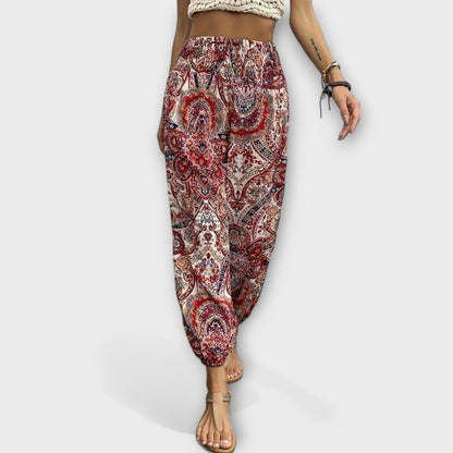 Colorful Printed Women's Pants