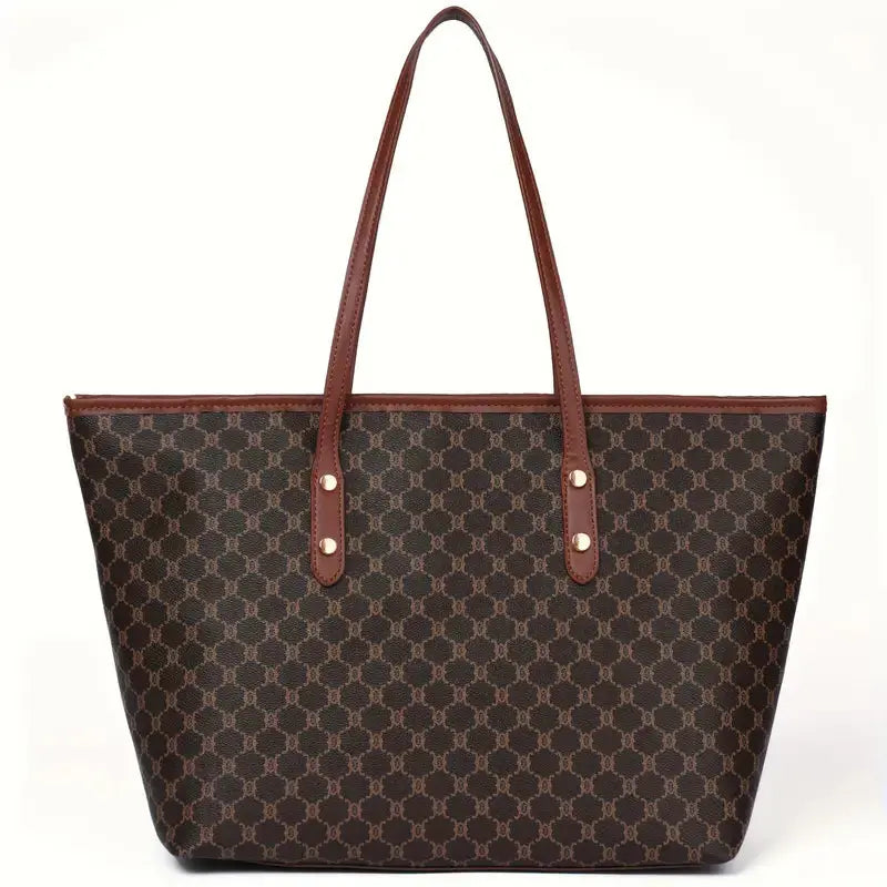 Luxury Leather Shopper Bag