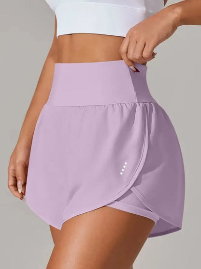 Comfortable Drawstring Fitness Shorts