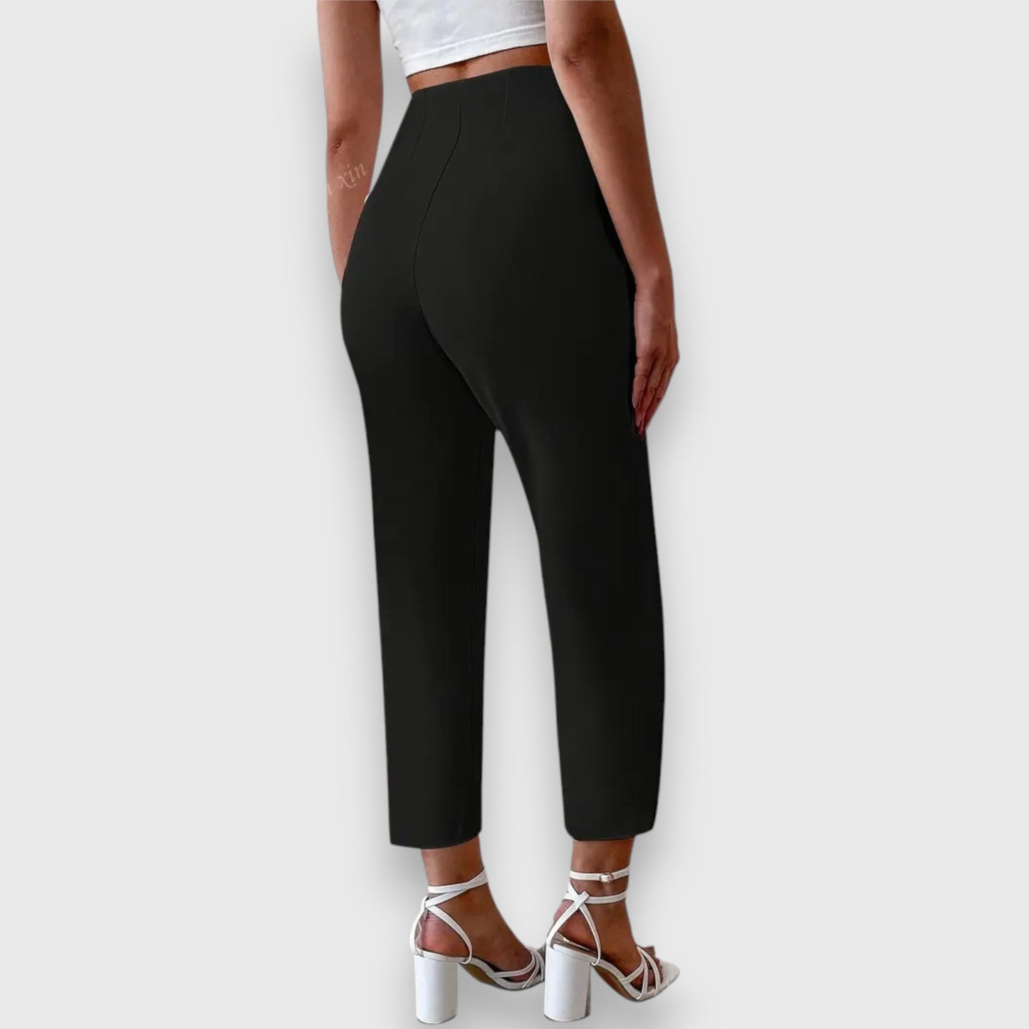 Elegant High Waist Women's Pants