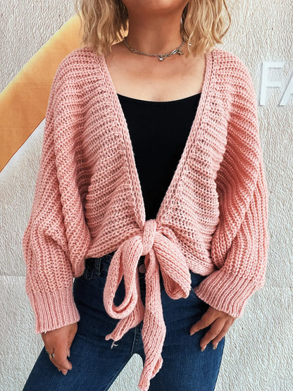 Open Front Cozy Long Cardigan