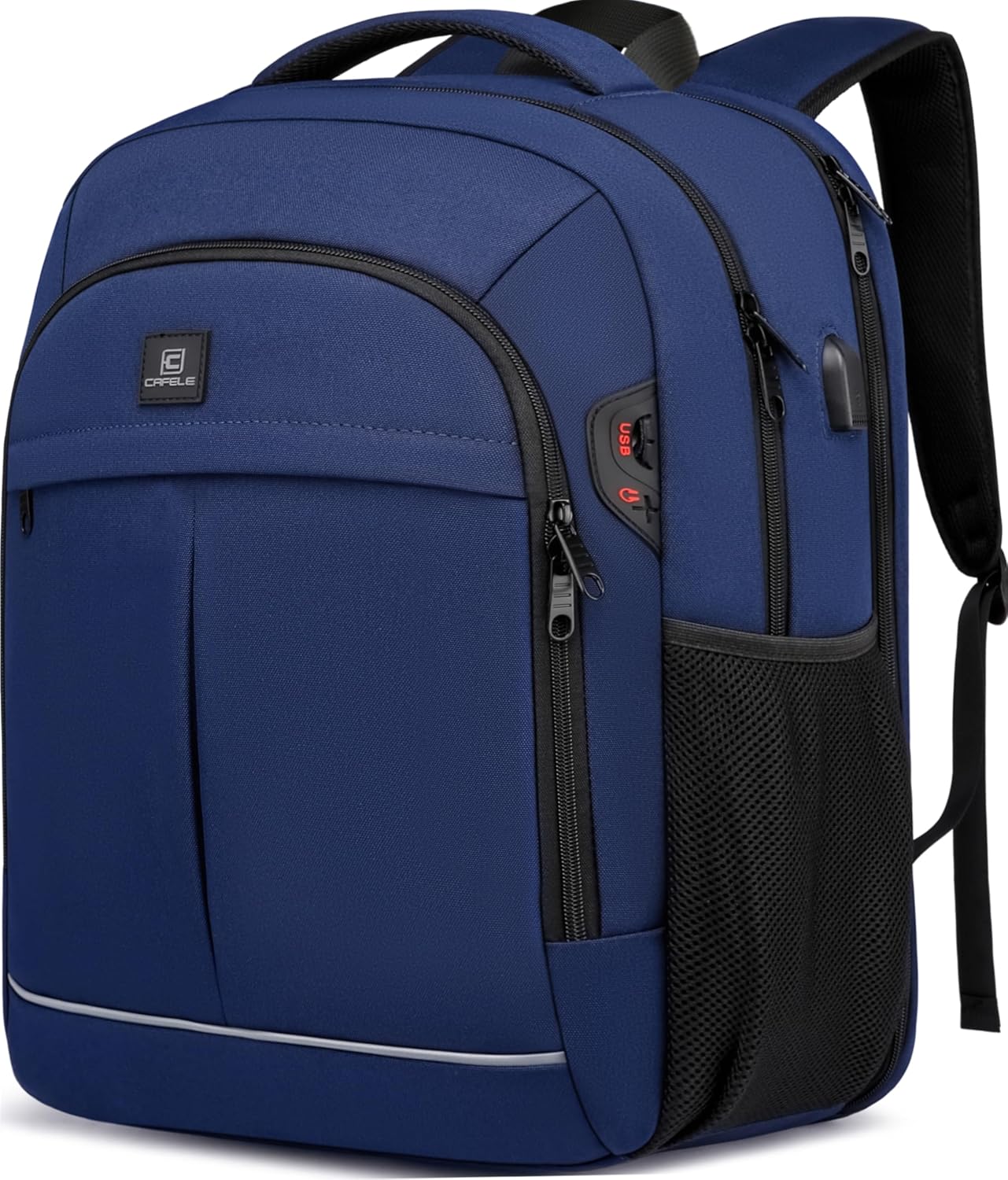 Waterproof Laptop Backpack with USB Charger & Secure Design
