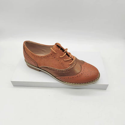 Classic Perforated Leather Lace Ups