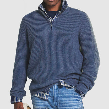 Luxury Office Crew Neck Sweater - Pexav