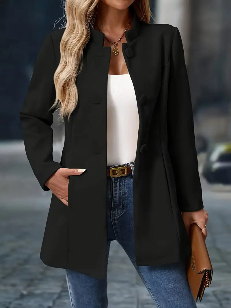Ladies' Classic Winter Parka with Fall Pattern
