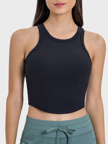 Comfortable Fit Sports Racerback Tank Top