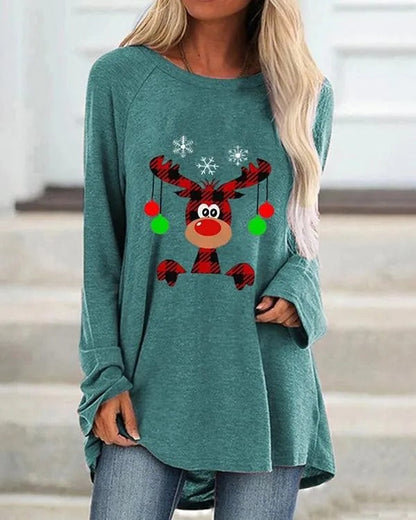 Cozy Winter Crew Neck Sweater