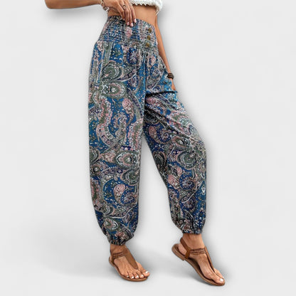 Colorful Printed Women's Pants