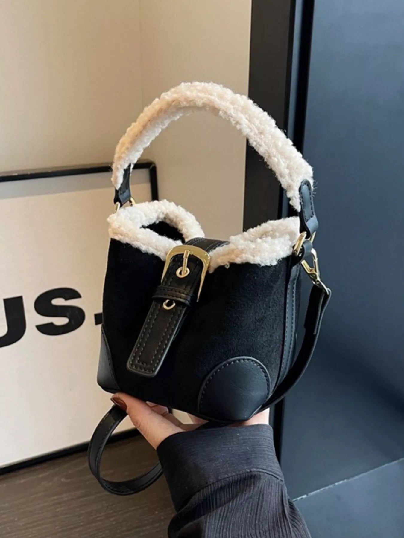 Soft Fringe Mini Shoulder Bag