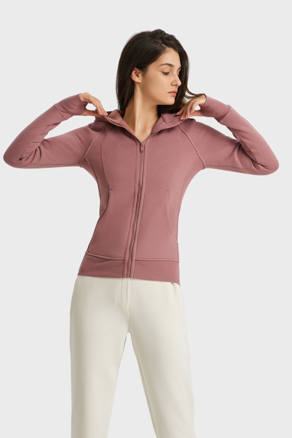 Waterproof Zipper Hooded Athletic Jacket - EasyApparels