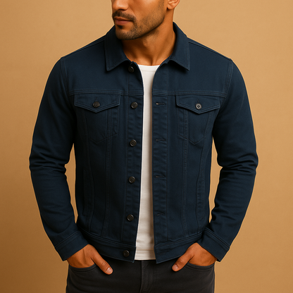 Nathan is a classic fitted shirt for men in breathable cotton. Perfect for formal, office, or casual looks. Order now for timeless style and comfort!