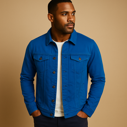 Nathan is a classic fitted shirt for men in breathable cotton. Perfect for formal, office, or casual looks. Order now for timeless style and comfort!