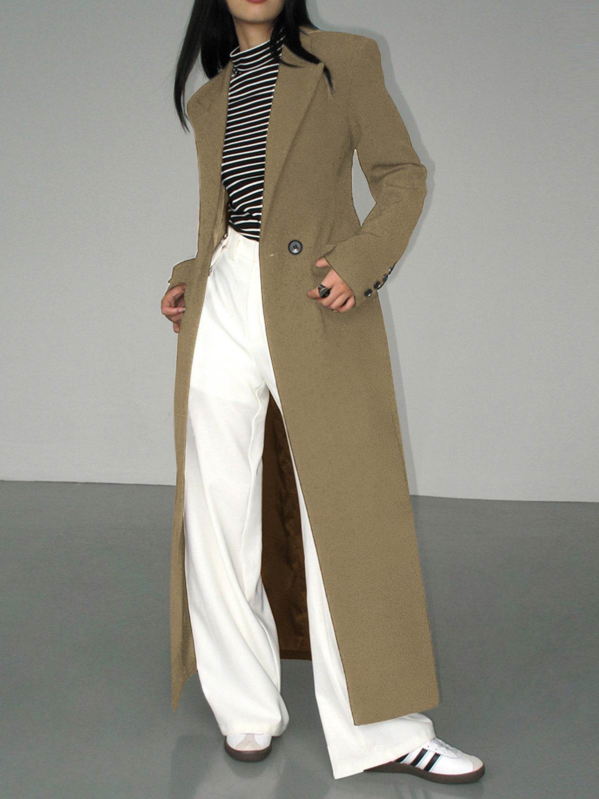 Classic Lapel Business Blazer Coat