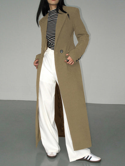 Classic Lapel Business Blazer Coat