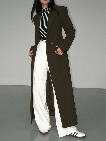 Classic Lapel Business Blazer Coat