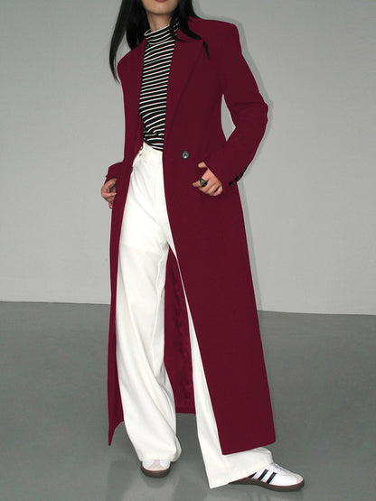 Classic Lapel Business Blazer Coat