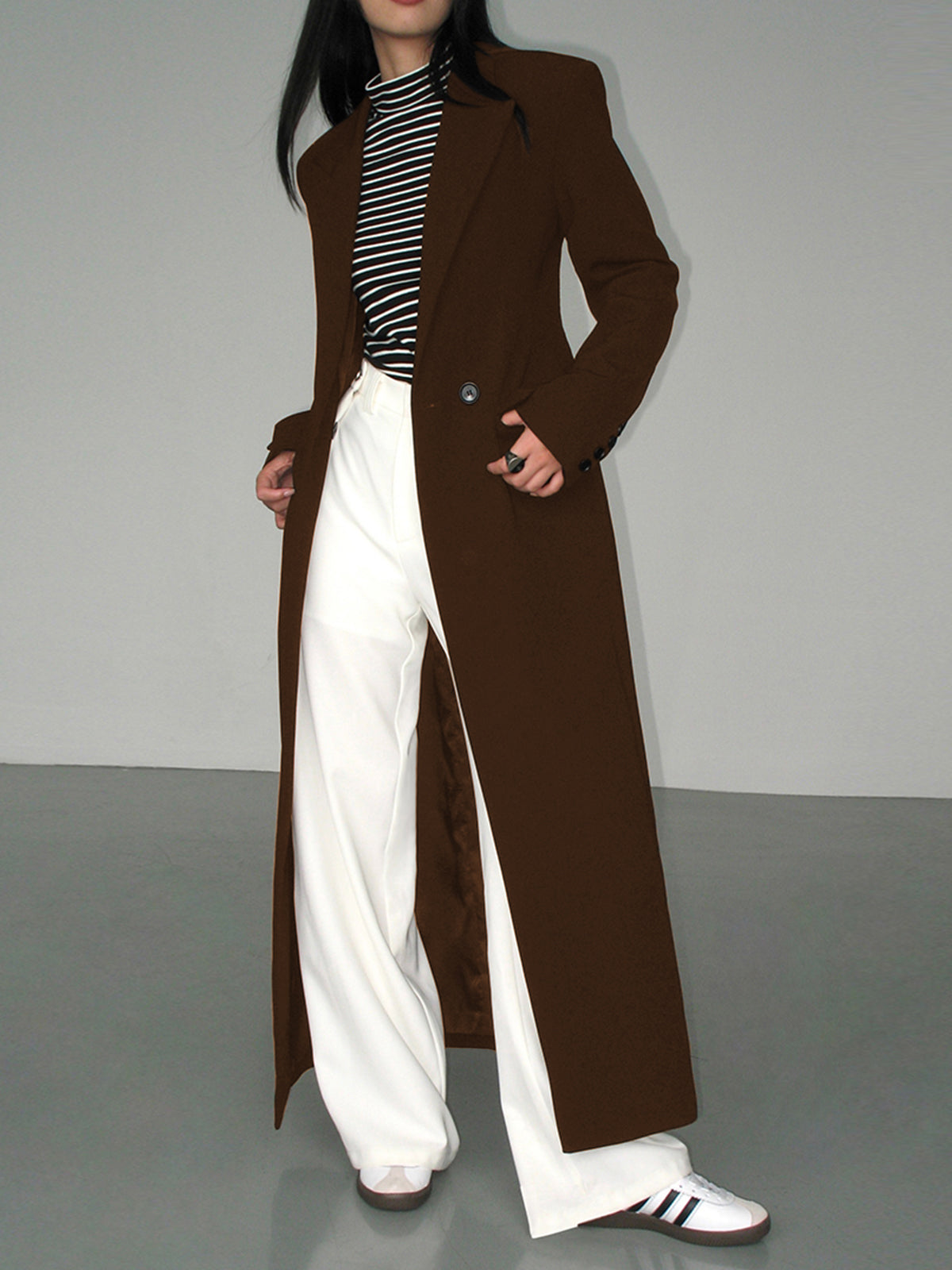 Classic Lapel Business Blazer Coat