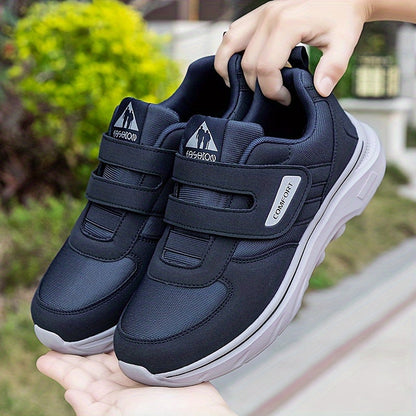 Comfortable Loop Shoes with Velcro - EasyStride-Black-3.5-Nora Luxe