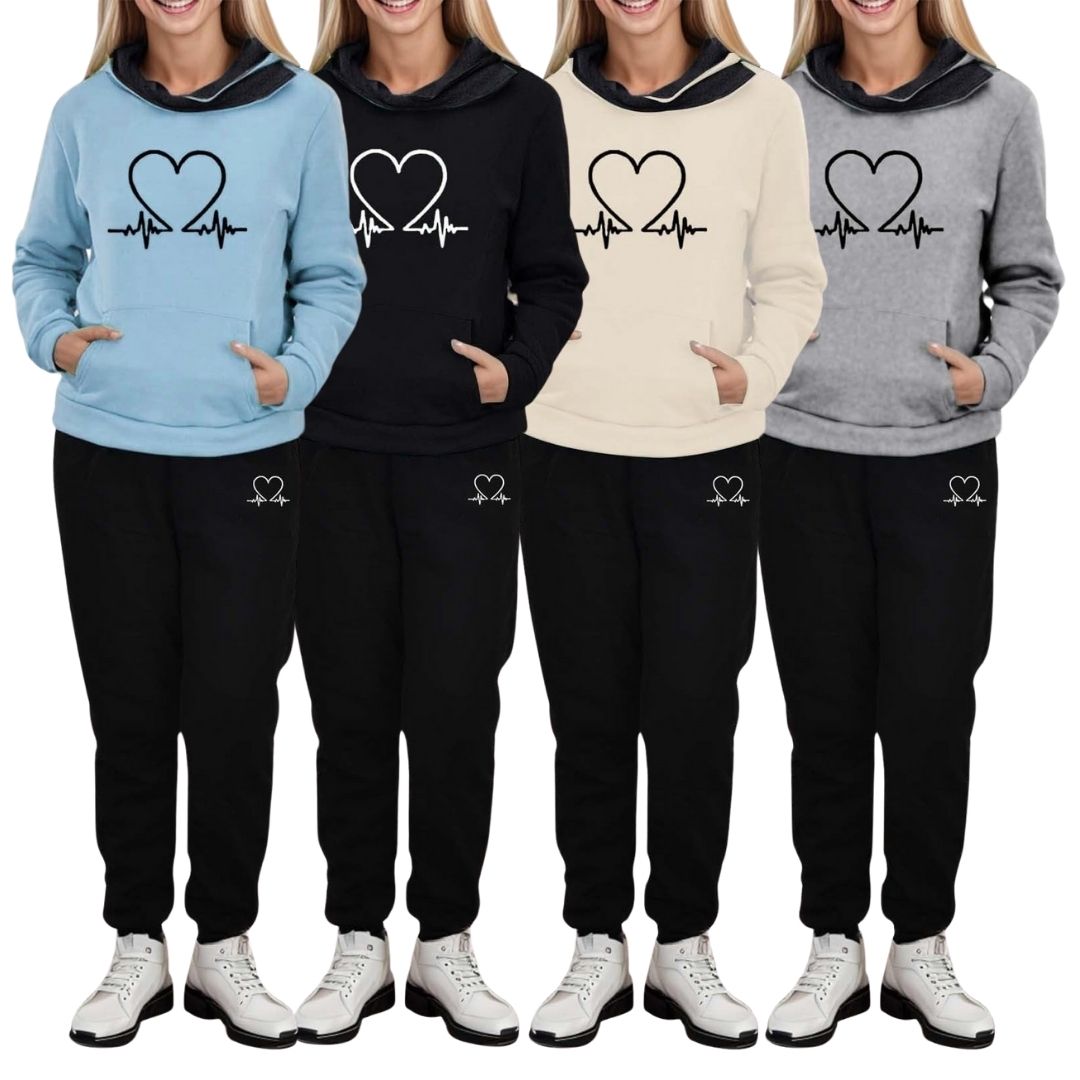 Soft Women's 2 Piece Athletic Tracksuit - Pexav
