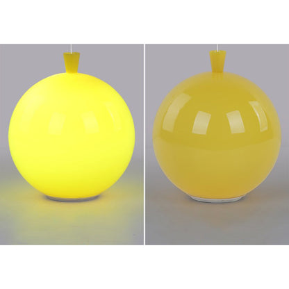 Compact Modern LED Balloon Ceiling Light - AuraLite-7.87 in-White-Nora Luxe