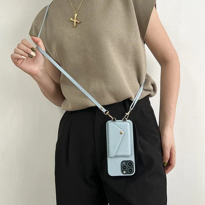 Small Phone Purse with Strap and Card Slot