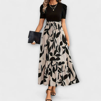 Colorful Garden Party Sundress for Women - Vossary