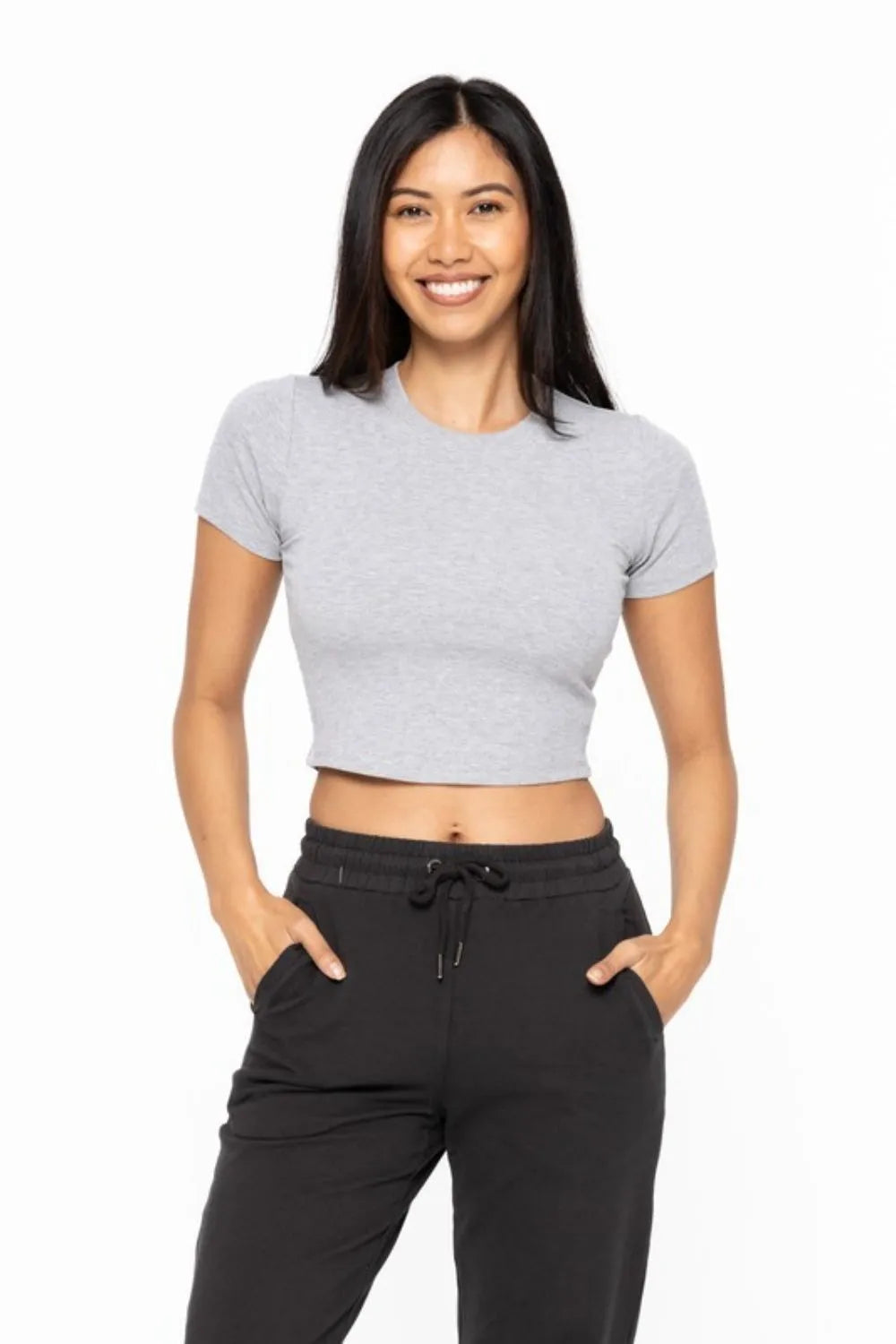 Comfortable Fit Crew Neck Short Sleeve Tee - EasyApparels