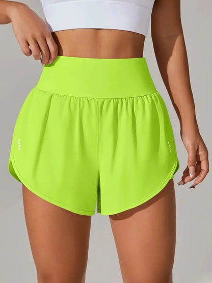 Comfortable Drawstring Fitness Shorts