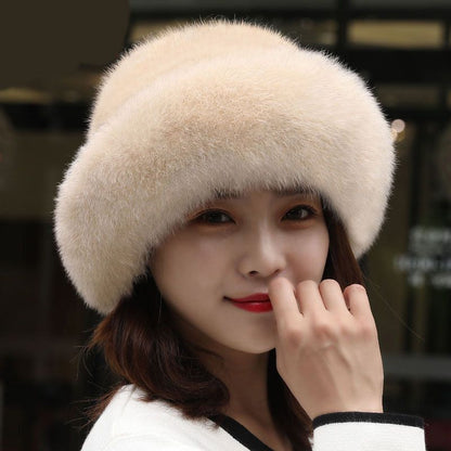 Soft Fuzzy Ladies Winter Beanie Hat