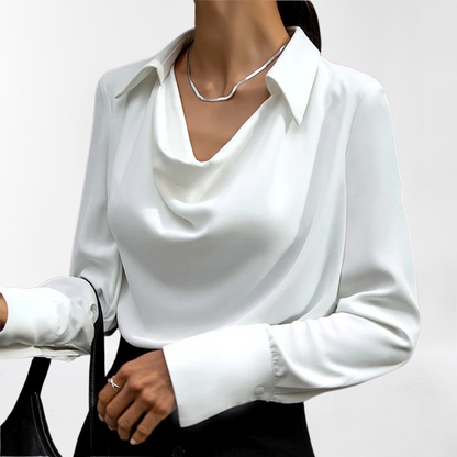 Beautiful Women's Silk Top - Chic and Sophisticated