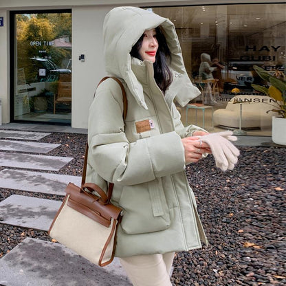 Warm Women's Down Filled Parka Coat