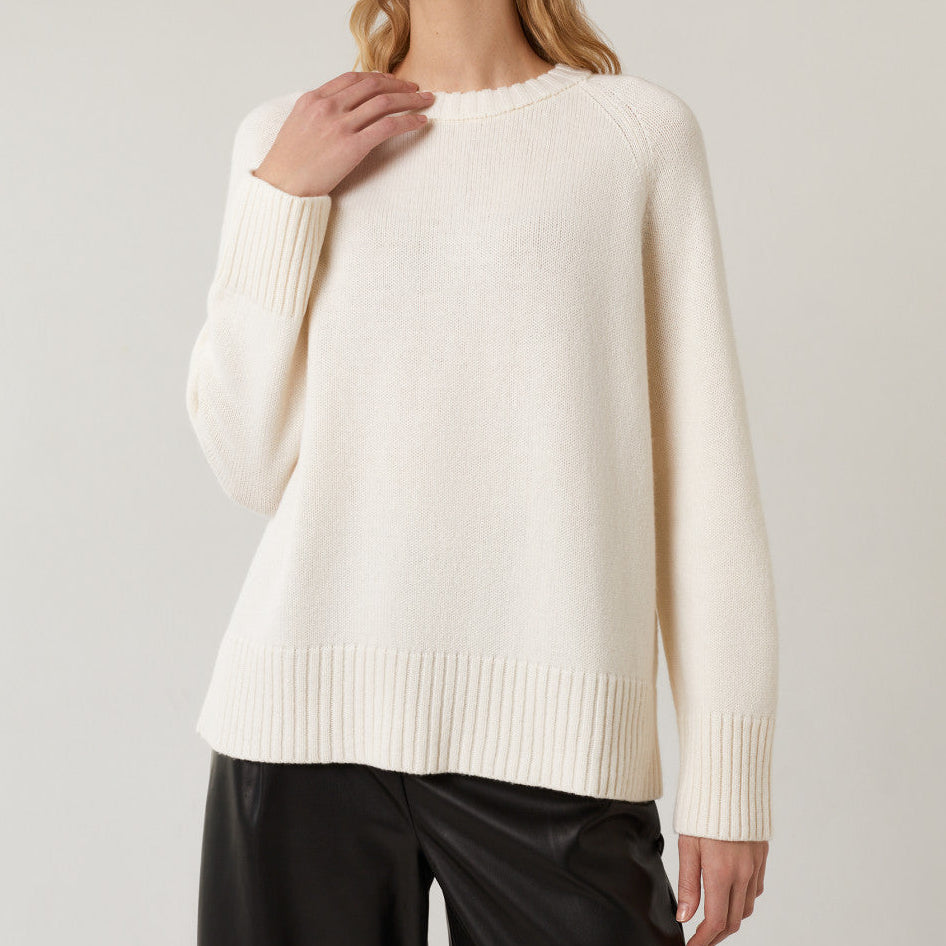 Cozy Womens Crew Neck Pullover Sweater
