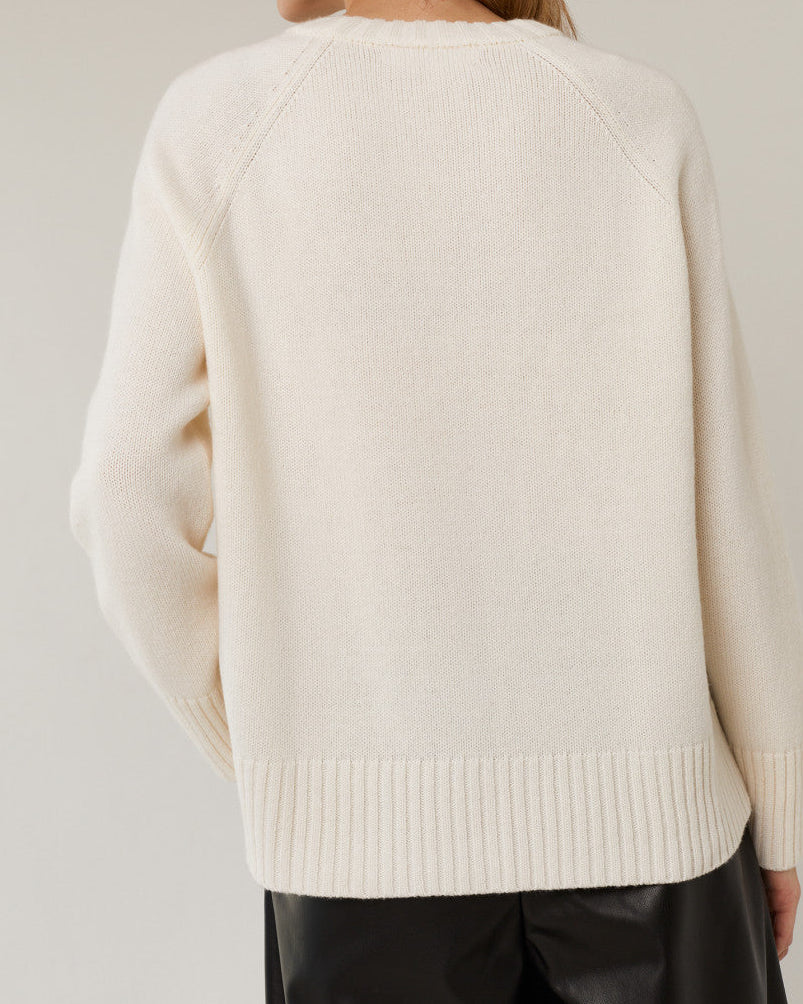 Cozy Womens Crew Neck Pullover Sweater