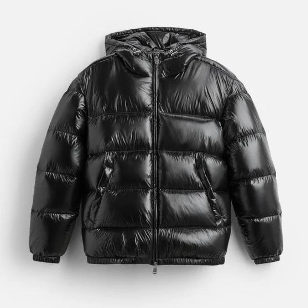 Warm Women's Zip Up Hooded Coat - Vossary