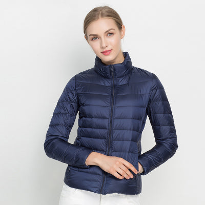 Women's Lightweight Down Filled Parka Coat