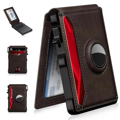 Thin RFID Leather Wallet Card Holder 2025